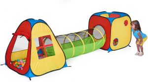 Pop-Up Play Tent with Tunnel