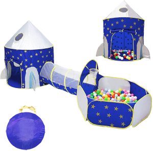 Rocket Ship Kids Play Tent