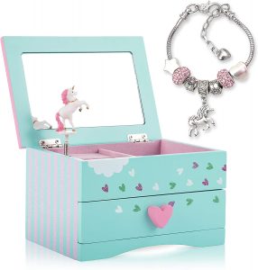 Unicorn Musical Jewelry Box